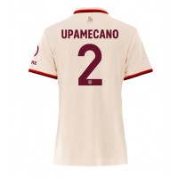 Camisa de time de futebol Bayern Munich Dayot Upamecano #2 Replicas 3º Equipamento Feminina 2024-25 Manga Curta